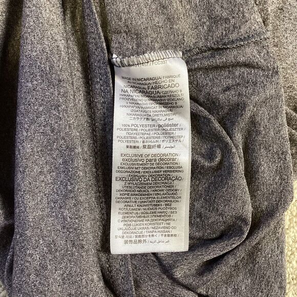 Dallas Cowboys NFL Team Apparel Men's Gray Heather Short Sleeve T-Shirt Size S - Picture 3 of 6